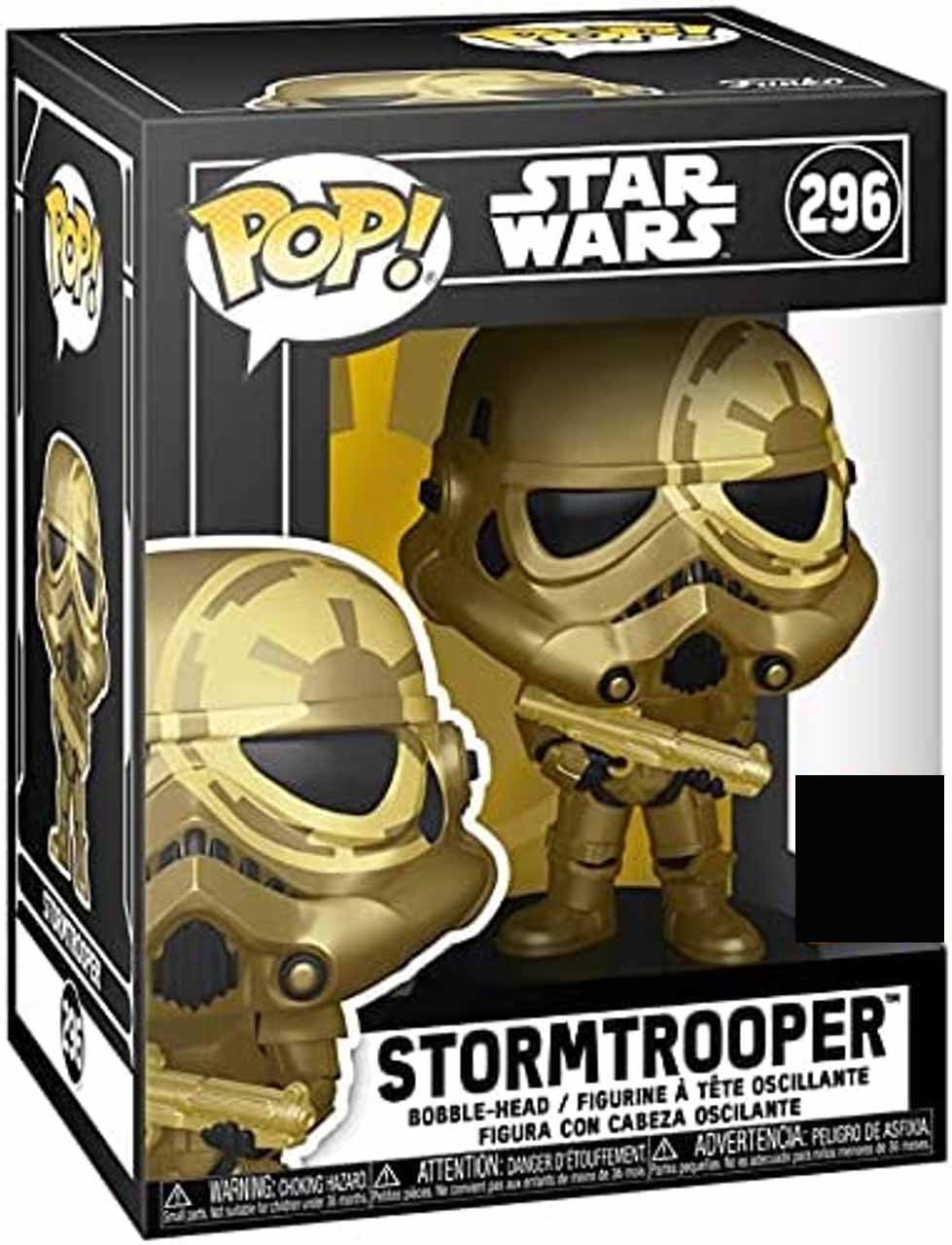 Pop Star Wars 3.75 Inch Action Figure Exclusive - Golden Stormtrooper #296