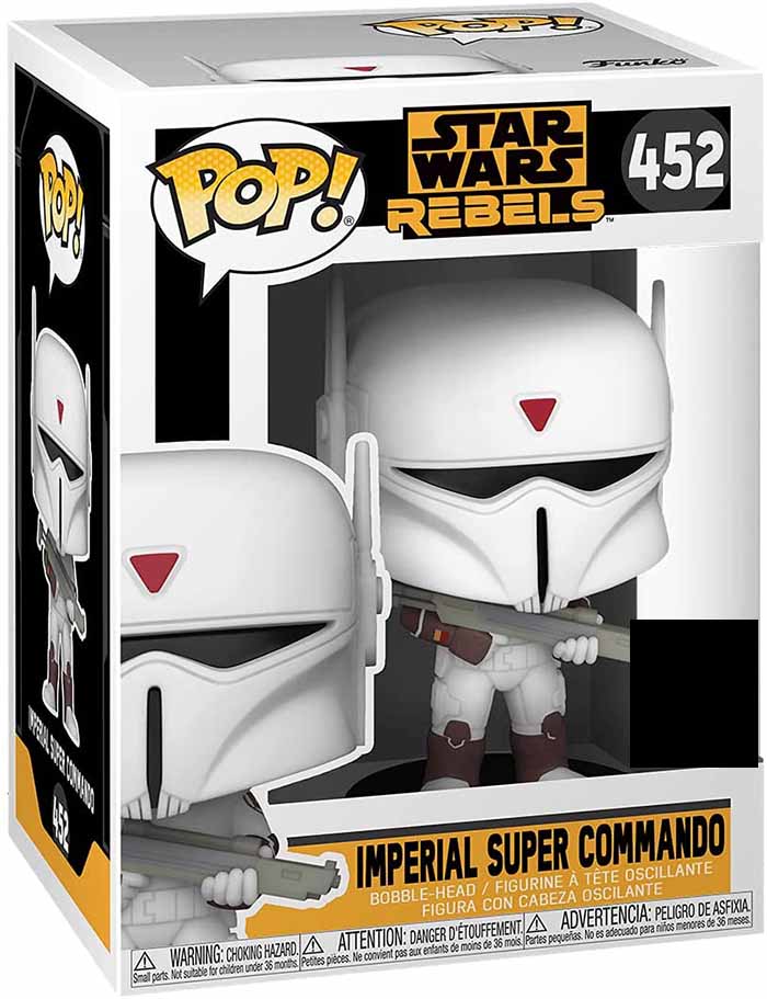 Pop Star Wars  3.75 Inch Action Figure  Exclusive - Imperial Super Commando #452