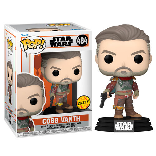 Pop Star Wars The Mandalorian 3.75 Inch Action Figure Exclusive - Cobb Vanth #484 Chase