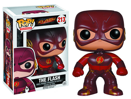 Pop Television 3.75 Inch Action Figure Flash - Flash #213 (Sub-Standard Packaging)