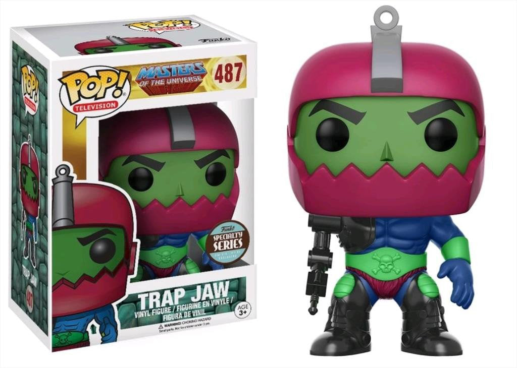Pop Television 3.75 Inch Action Figure Masters Of The Universe - Trap Jaw #487 Exclusive