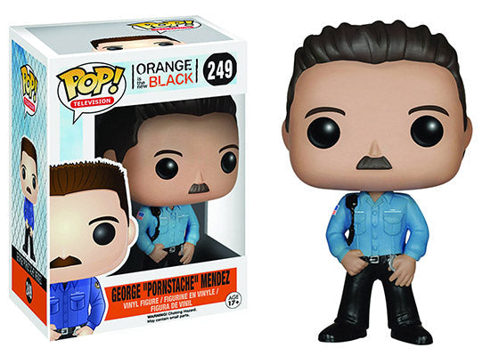 Pop Television 3.75 Inch Action Figure Orange Is The New Black - George Pornstache Mendez #249