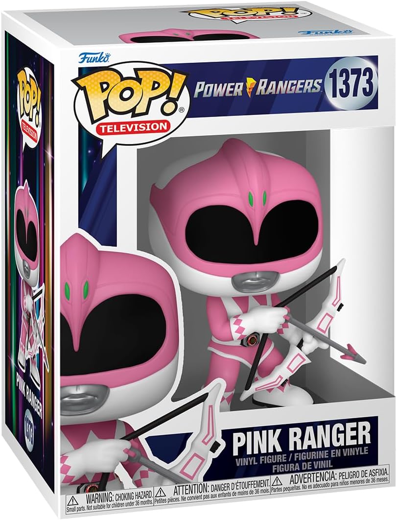 Pop Television Power Rangers 3.75 Inch Action Figure - Pink Ranger #1373