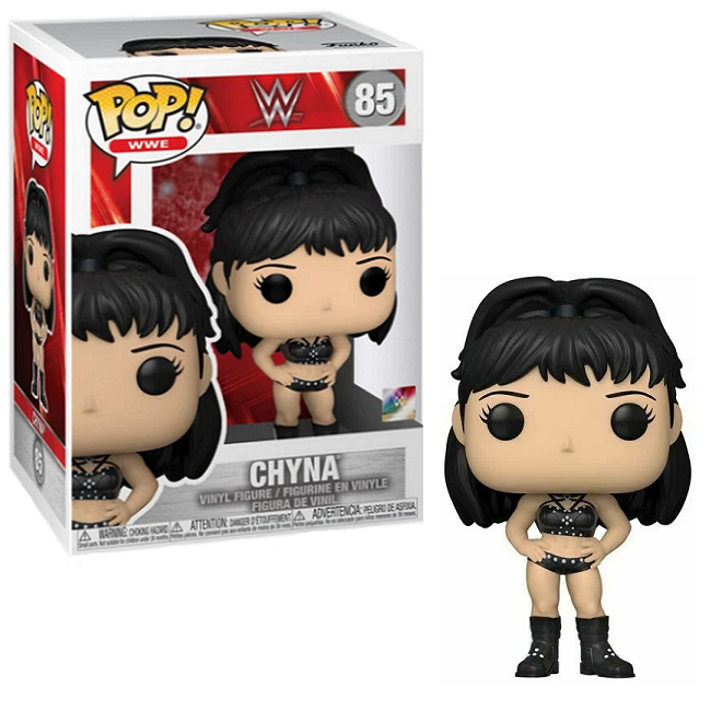 Pop WWE 3.75 Inch Action Figure - Chyna #85 (Sub-Standard Packaging)