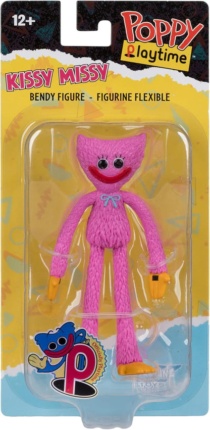 Poppy Playtime 4.5 Inch Action Figure Bendable Basic - Kissy Missy