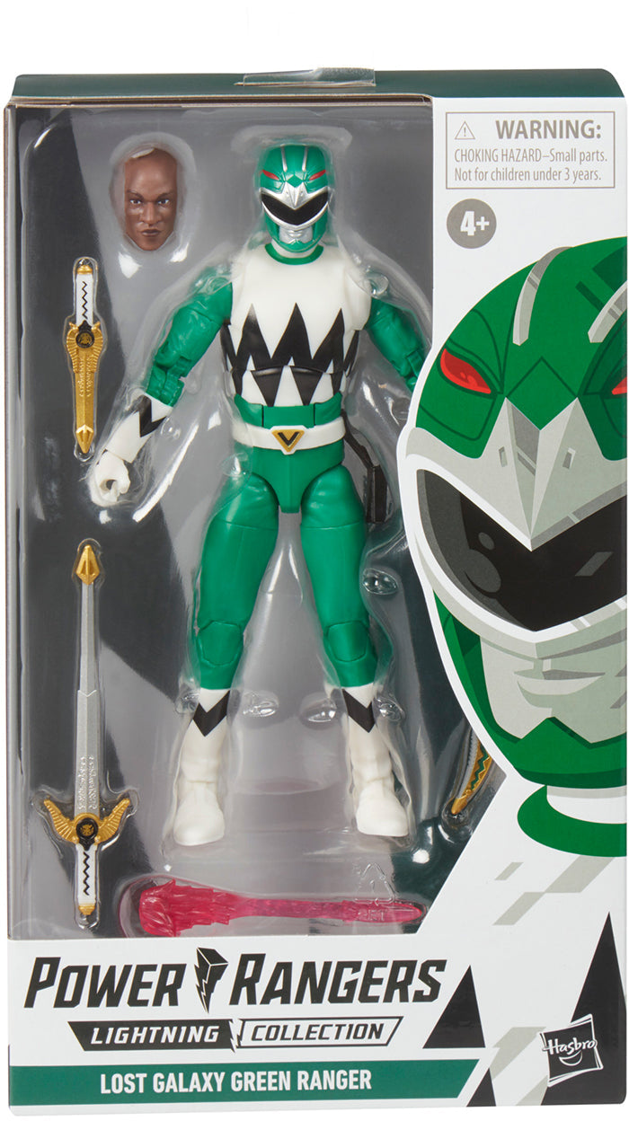 Power Rangers Lightning Collection 6 Inch Action Figure Wave 12 - Lost Galaxy Green Ranger