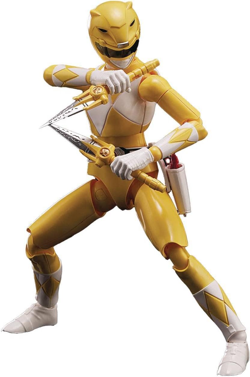Power Rangers Mighty Morphin 6 Inch Model Kit - Yellow Ranger