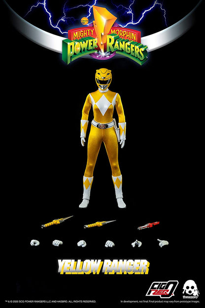 Power Rangers Mighty Morphin 12 Inch Action Figure 1/6 Scale - Yellow Ranger