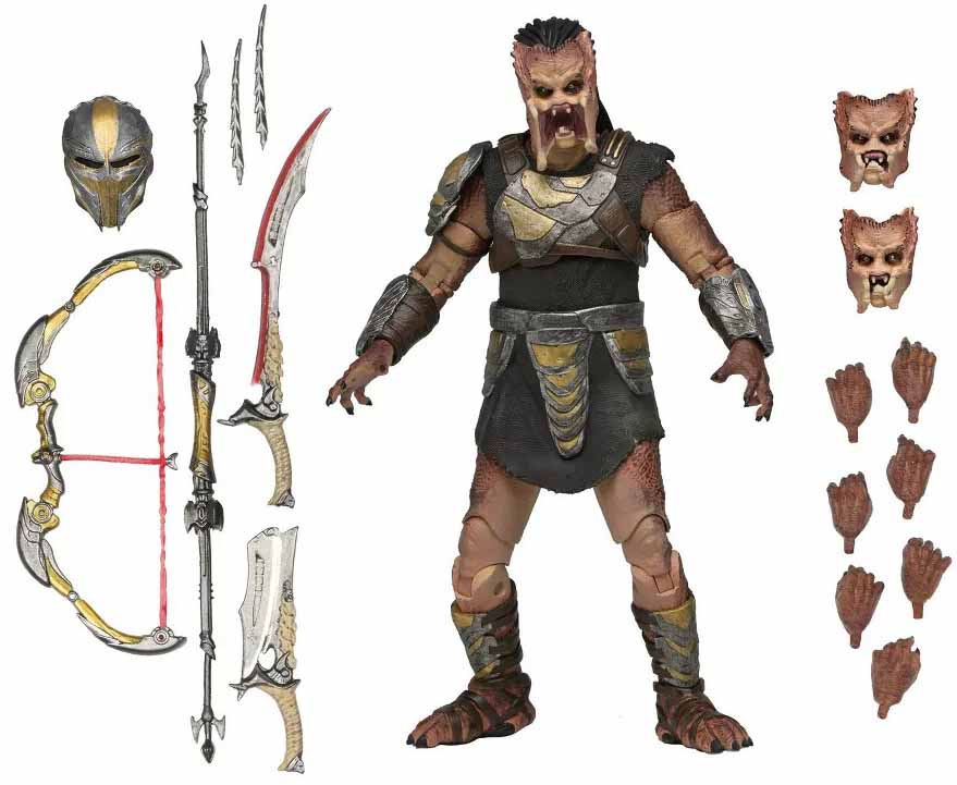 Predator Badlands 7 Inch Action Figure Ultimate - Dek (Training Armor)