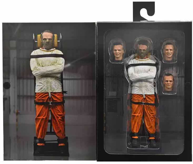 Silence of the Lambs 7 Inch Action Figure Ultimate - Dr. Hannibal Lector Masked