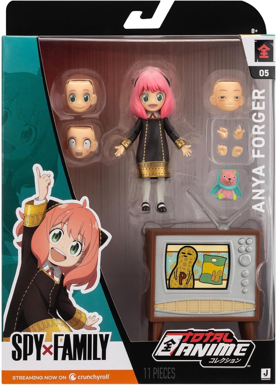 Spy X Family 4 Inch Action Figure Total Anime - Anya Forger #05
