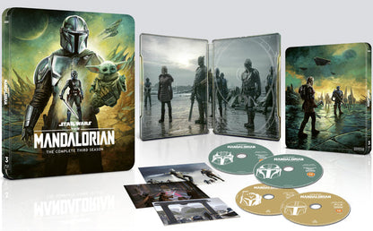 The Mandalorian: The Complete Third Season (Steelbook) - Pedro Pascal [4K UHD]