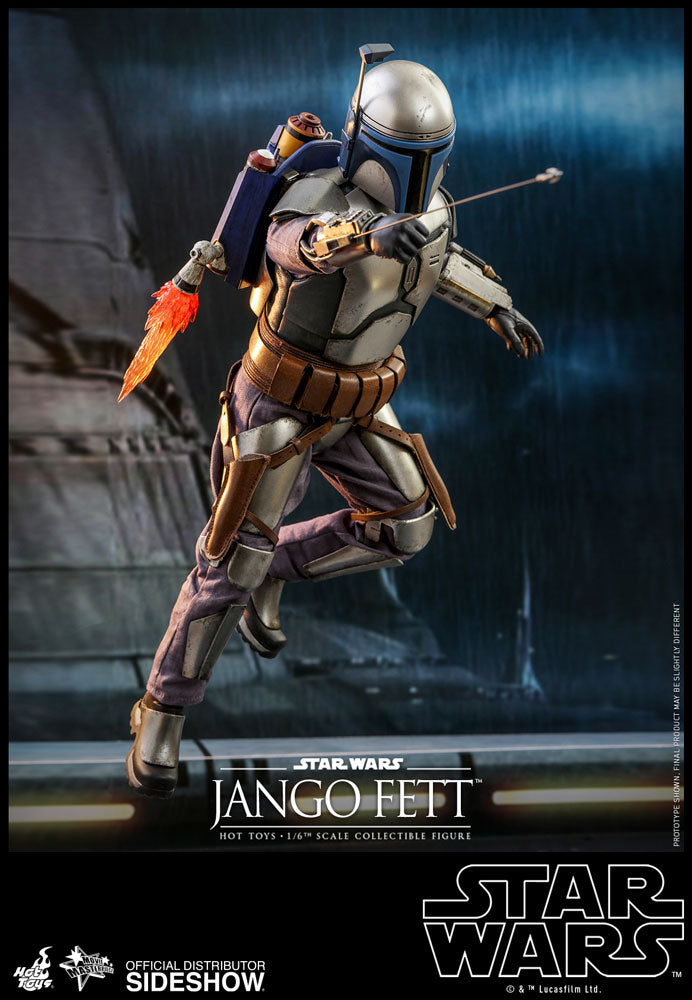 Star Wars Attack of the Clones 12 Inch Action Figure 1/6 Scale - Jango Fett Hot Toys 903741