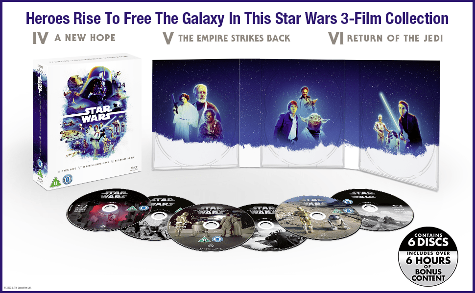 Star Wars Trilogy: Episode IV V VI [Blu-ray]