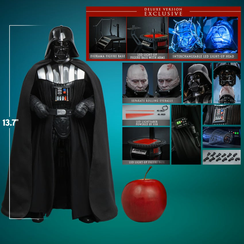 Star Wars Return Of The Jedi 13 Inch Action Figure 1/6 Scale Deluxe - Darth Vader Hot Toys 9122322