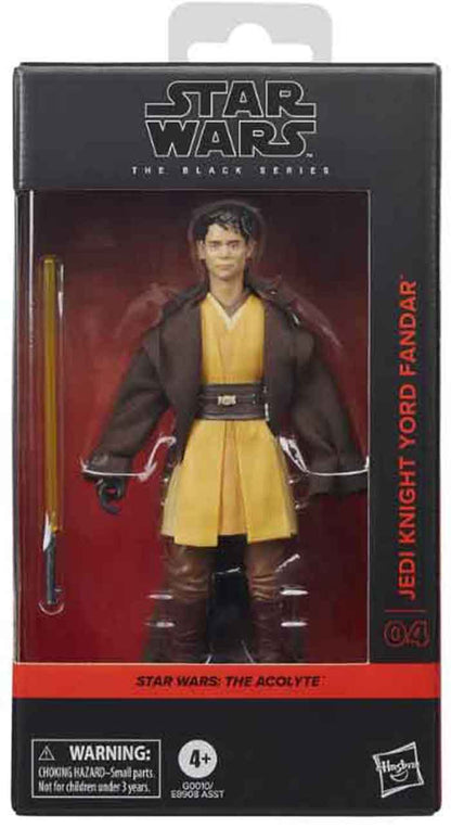 Star Wars The Black Series Acolytes 6 Inch Action Figure (2024 Wave 3A) - Jedi Knight Yord Fandar #04