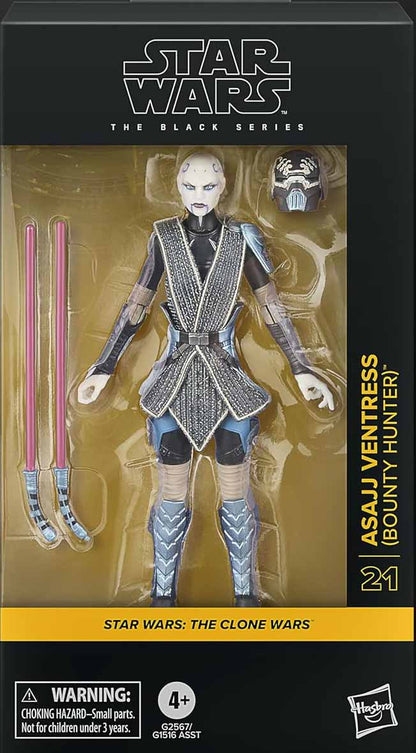 Star Wars The Black Series 6 Inch Action Figure (2026 Wave 1) - Asajj Ventress Bounty Hunter #21