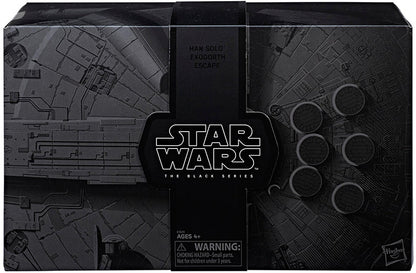 Star Wars The Black Series 6 Inch Action Figure Box Set - Han Solo Exogorth Escape Exclusive (Shelf Wear Packaging)