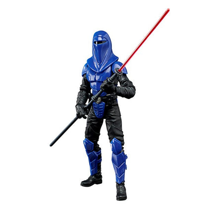 Star Wars The Black Series Gaming Greats 6 Inch Action Figure Box Art Exclusive - Imperial Senate Guard (Blue)