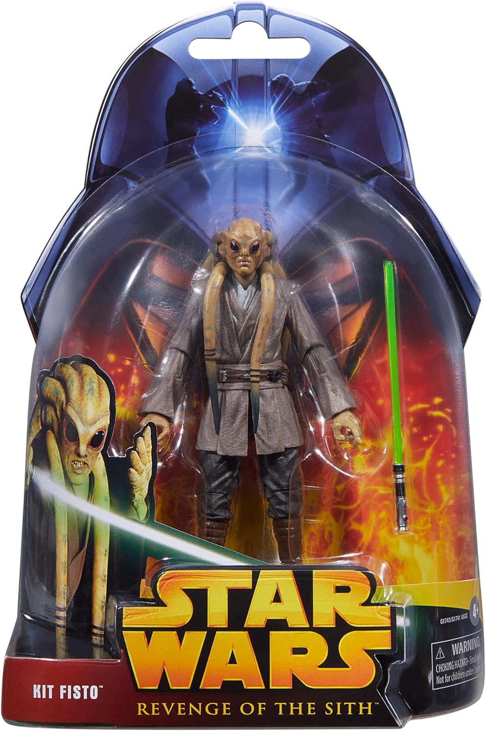 Star Wars The Black Series 6 Inch Action Figure Revenge of the Sith - Kit Fisto