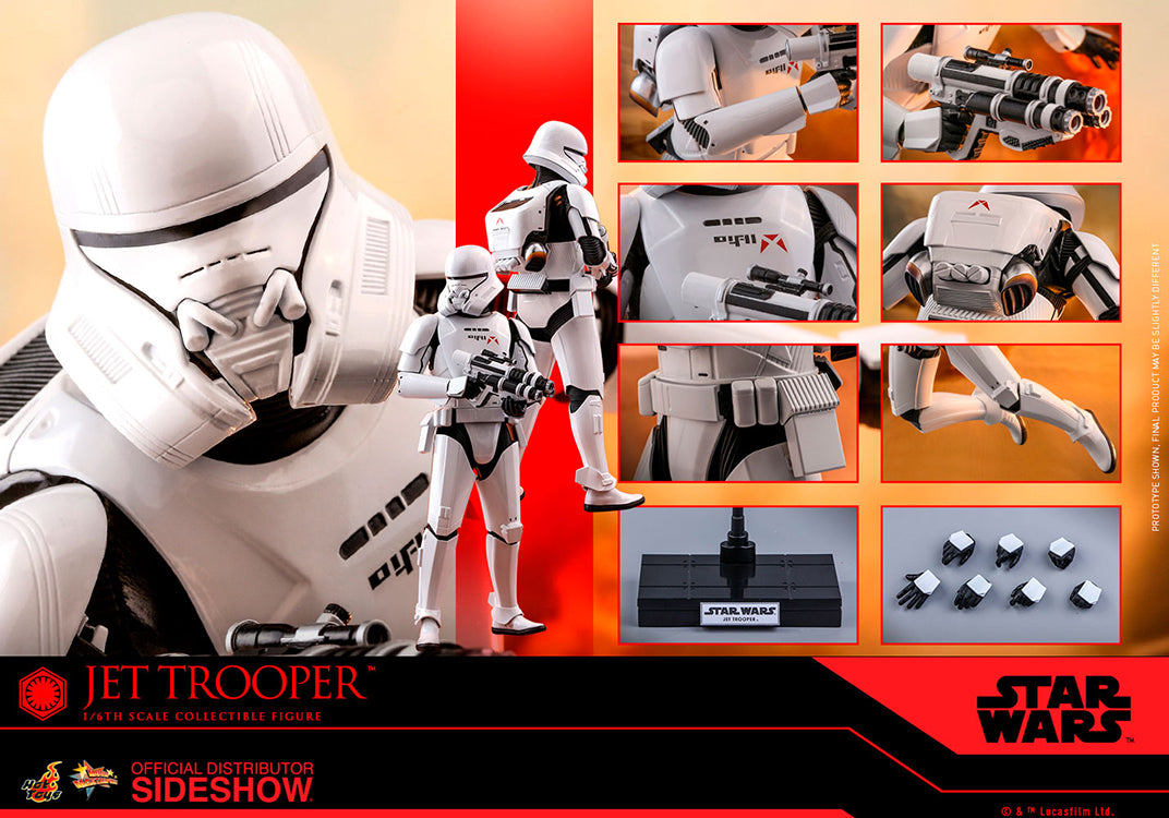 Star Wars The Rise of Skywalker 12 Inch Action Figure 1/6 Scale Series - Jet Trooper Hot Toys 905633