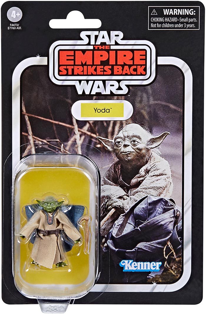 Star Wars The Vintage Collection 3.75 Inch Action Figure (2022 Wave 1) - Yoda (Dagobah) VC218
