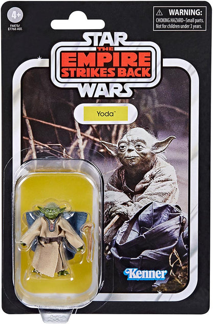 Star Wars The Vintage Collection 3.75 Inch Action Figure (2022 Wave 1) - Yoda (Dagobah) VC218