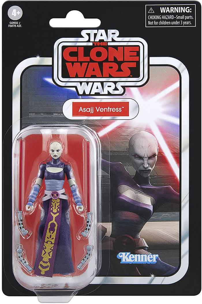 Star Wars The Vintage Collection 3.75 Inch Action Figure (2025 Wave 2B) - Asajj Ventress VC364
