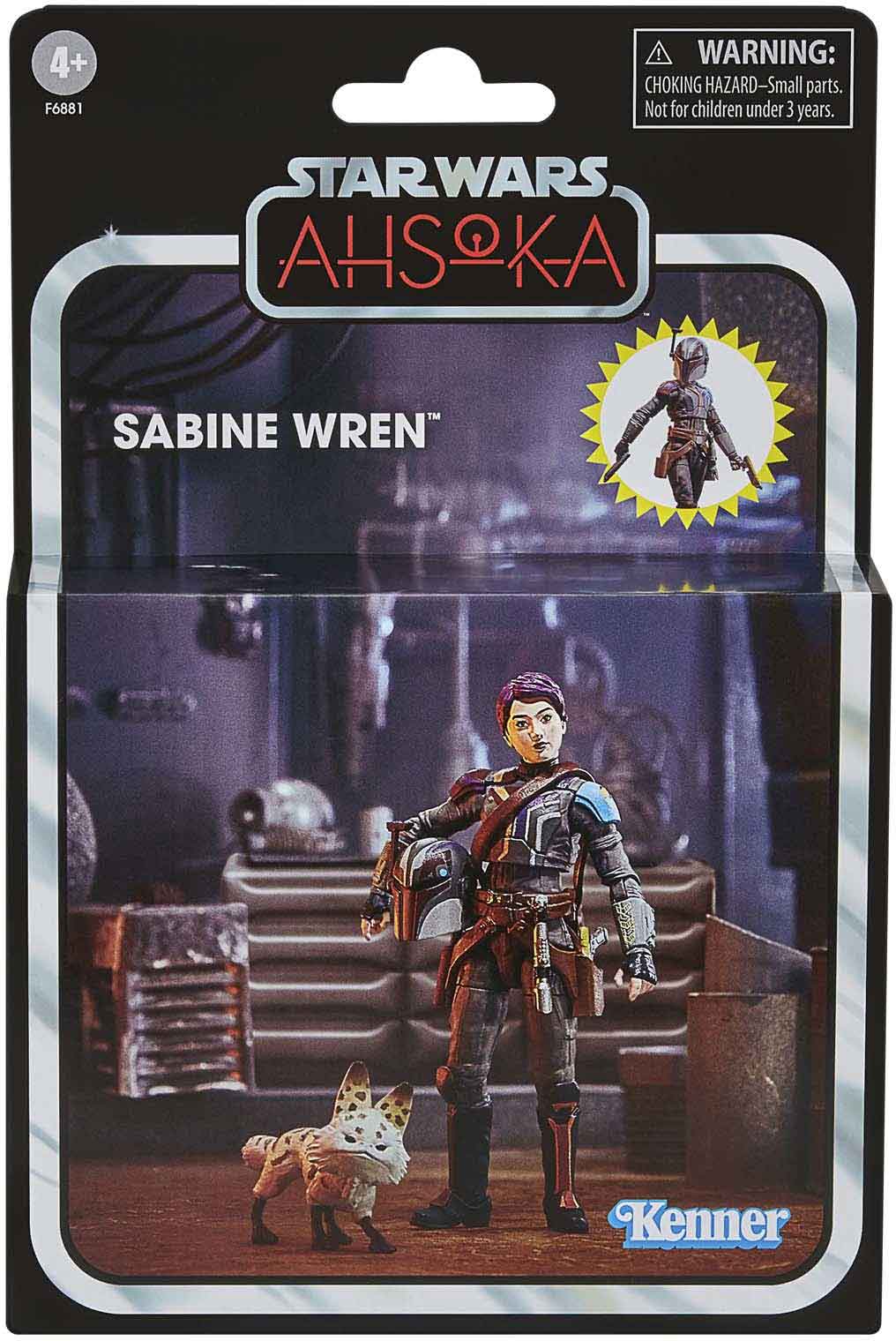 Star Wars The Vintage Collection Disney+ Ahsoka 3.75 Inch Action Figure Deluxe - Sabine Wren