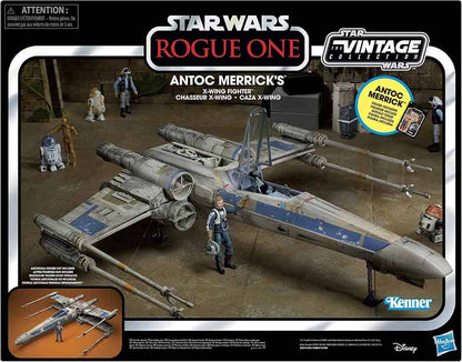 Star Wars The Vintage Collection Rogue One 3.75 Inch Scale Vehicle Figure - Antoc Merrick’s X-Wing Fighter (Pre-Order Ships Oct. 2026)
