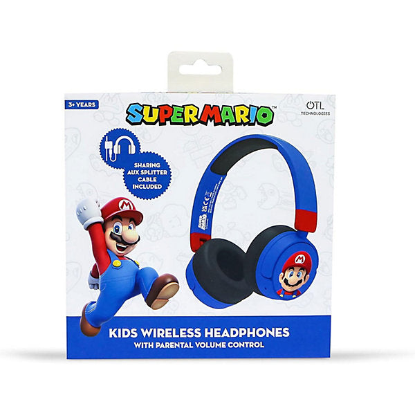 Super Mario Kids Wireless Headphones [Accessories]