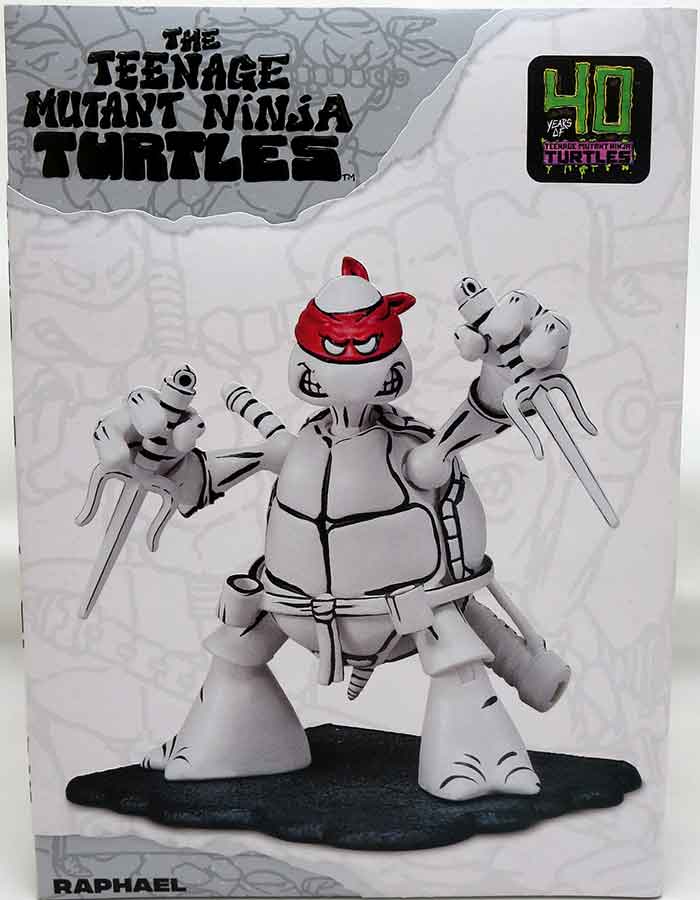 Teenage Mutant Ninja Turtles 4.5 Inch Action Figure Original Sketch - Raphael Black & White