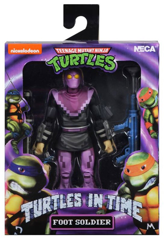 Teenage Mutant Ninja Turtles 7 Inch Action Figure Turtles In Time Series 1 - Foot Soldier