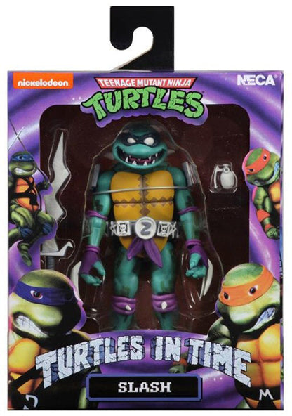 Teenage Mutant Ninja Turtles 7 Inch Action Figure Turtles In Time Series 1 - Slash