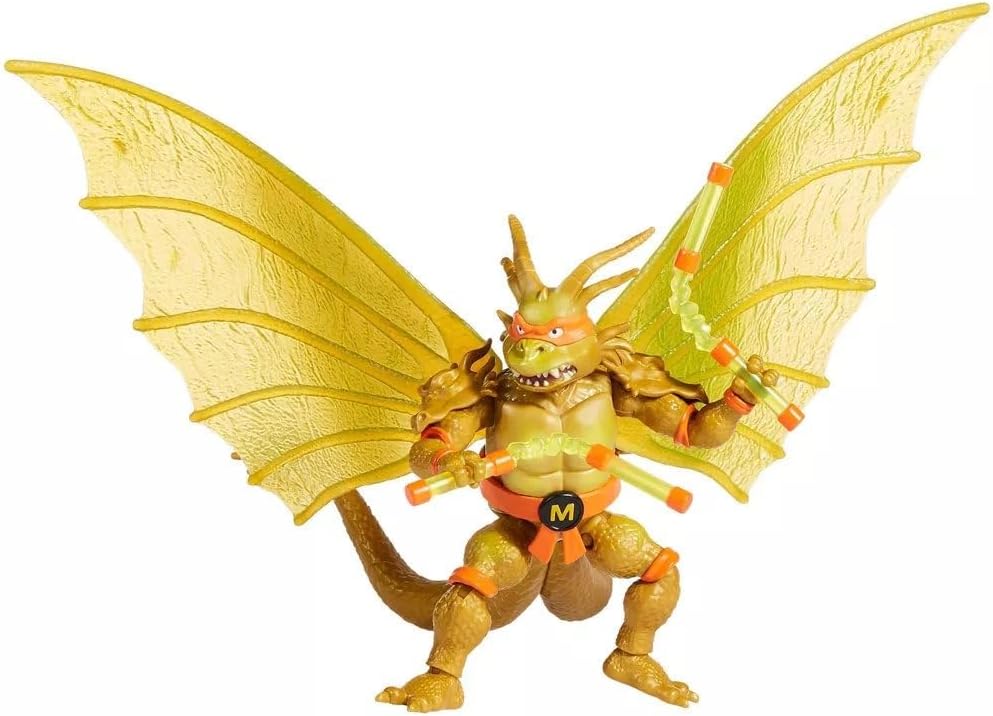 Teenage Mutant Ninja Turtles X Godzilla Godzilla 6 Inch Action Figure - Mikey X Ghidorah