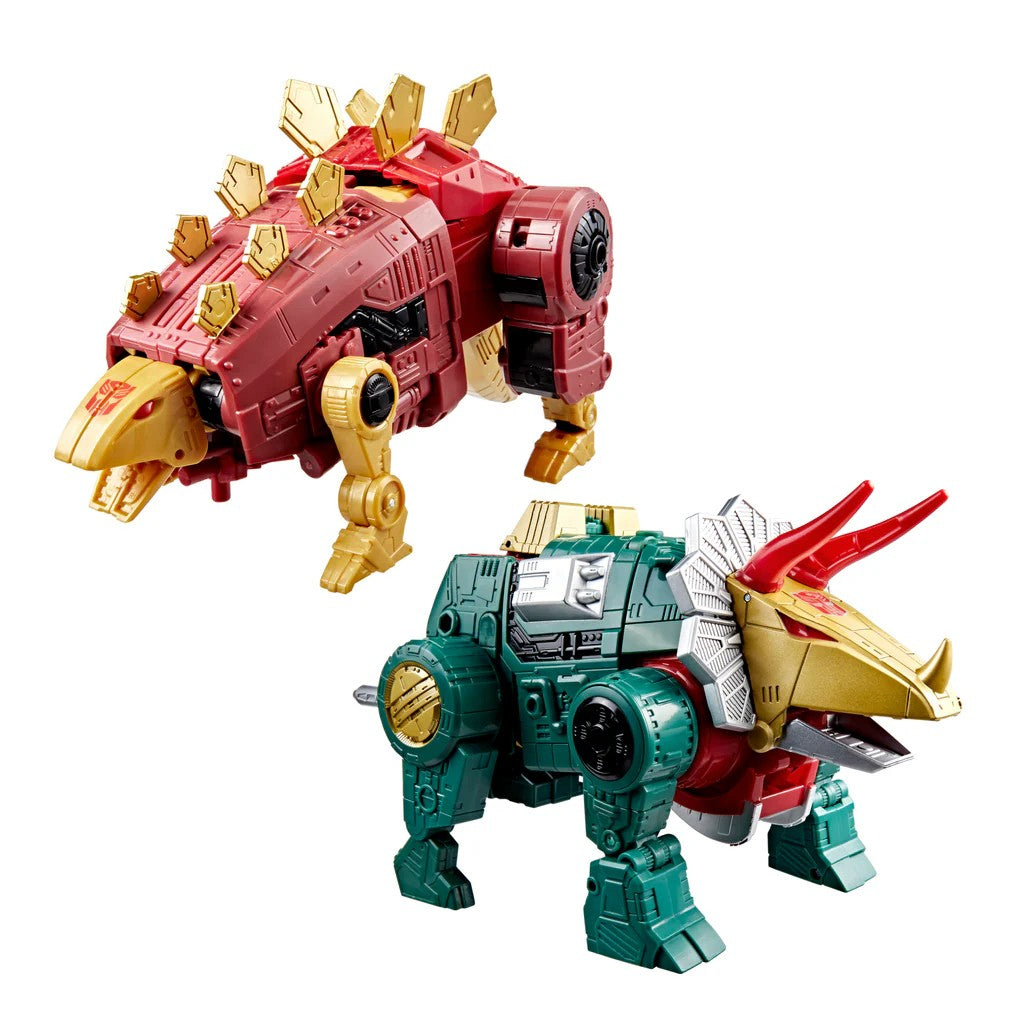 Transformers Age Of The Primes 8 Inch Action Figure Leader Class 2-Pack - Dinobot Snarl & Slug