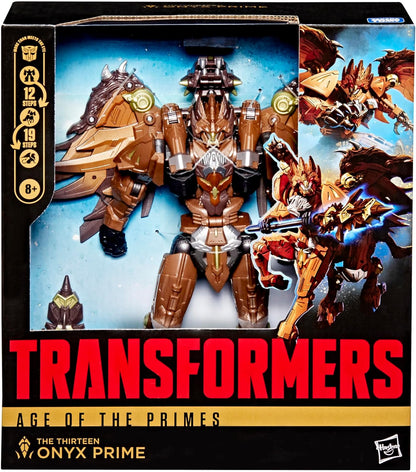 Transformers Age Of The Primes 8 Inch Action Figure Leader Class (2025 Wave 2) - Onyx Prime