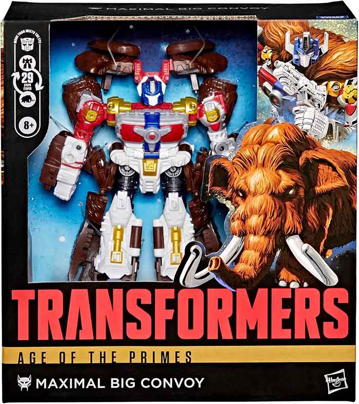 Transformers Age Of The Primes 8 Inch Action Figure Leader Class (2026 Wave 1) - Maximal Big Convoy