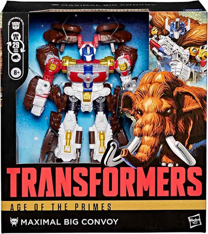 Transformers Age Of The Primes 8 Inch Action Figure Leader Class (2026 Wave 1) - Maximal Big Convoy