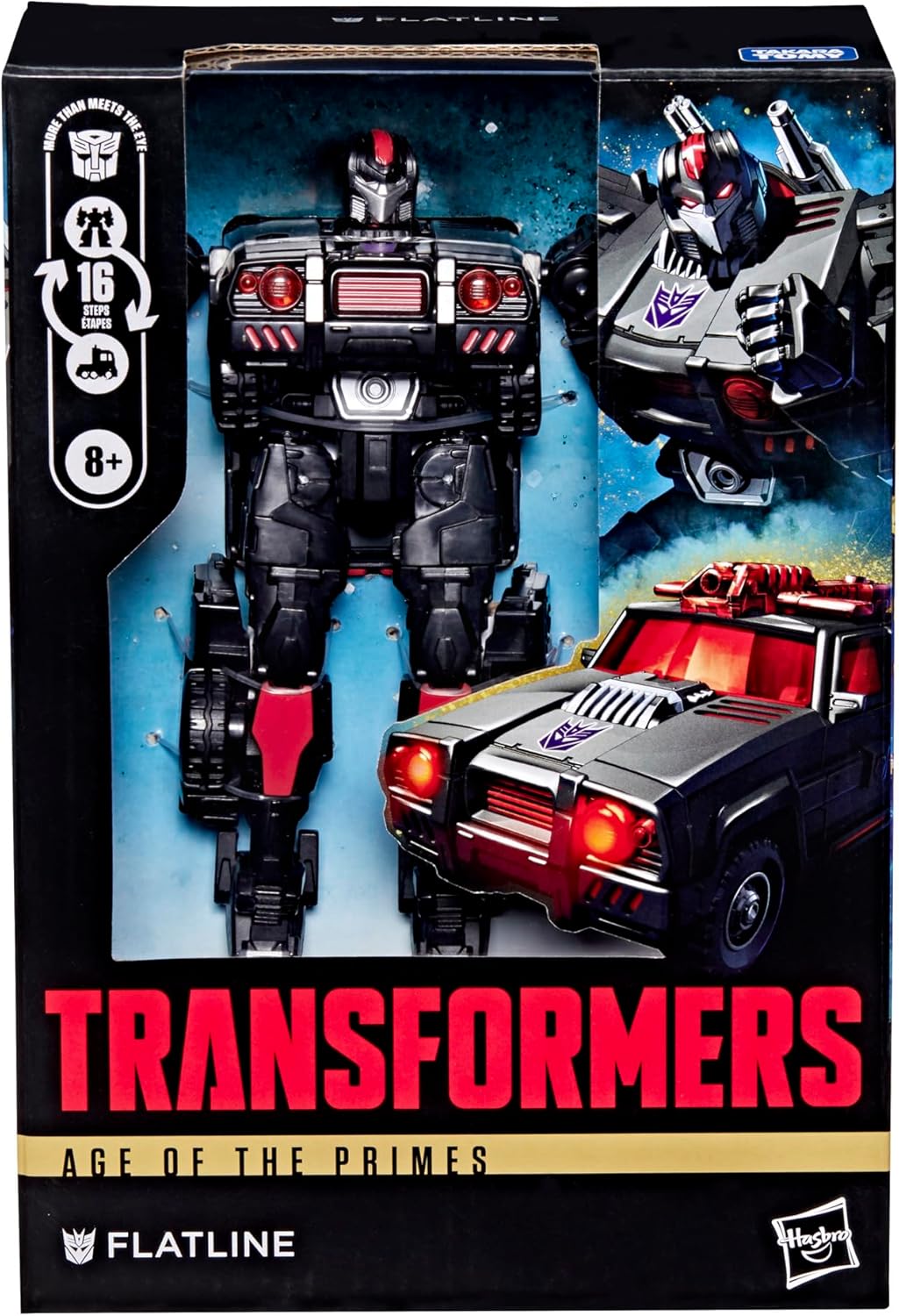 Transformers Age Of The Primes 7 Inch Action Figure Voyager Class (2025 Wave 3) - Flatline