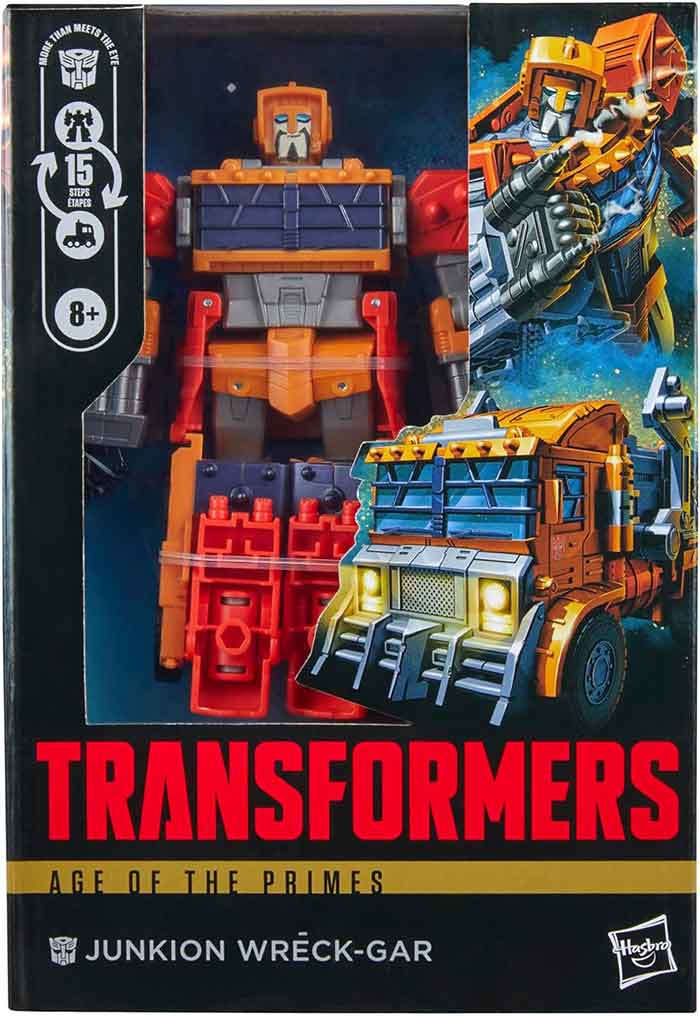 Transformers Age Of The Primes 7 Inch Action Figure Voyager Class (2026 Wave 1) - Junkion Wreck-Gar