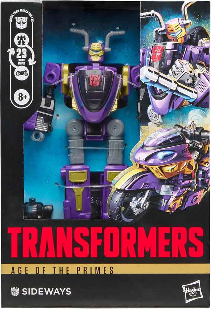 Transformers Age Of The Primes 6 Inch Action Figure Voyager Class (2026 Wave 2) - Sideways
