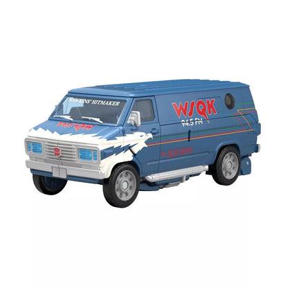 Transformers Collaborative Stranger Things 6 Inch Action Figure Deluxe Class Exclusive - Freakwency and 8-Trax