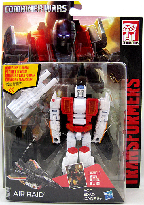 Transformers Generations Combiner Wars 6 Inch Action Figure Deluxe Class Wave 2 - Air Raid (Builds Superion) (Sub-Standard Packaging)