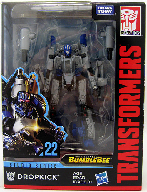 Transformers Movie Studios Series 5 Inch Action Figure Deluxe Class - Dropkick #22 (Shelf Wear Packaging)