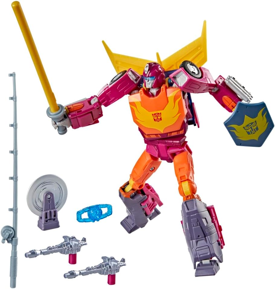 Transformers Studio Series 6 Inch Action Figure Voyager Class Exclusive - Hot Rod (Sub-Standard Packaging)