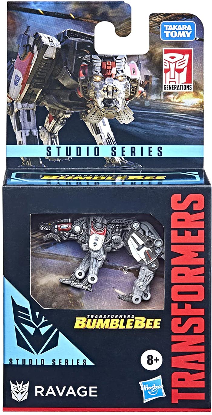 Transformers Studio Series 3.75 Inch Action Figure Core Class Wave 1 - Ravage (Sub-Standard Packaging)
