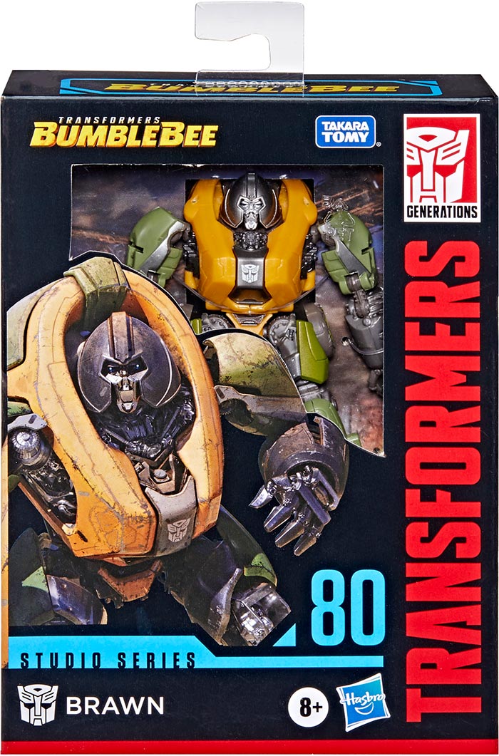 Transformers Studio Series 6 Inch Action Figure Deluxe Class (2022 Wave 1) - Brawn (Shelf Wear Packaging)