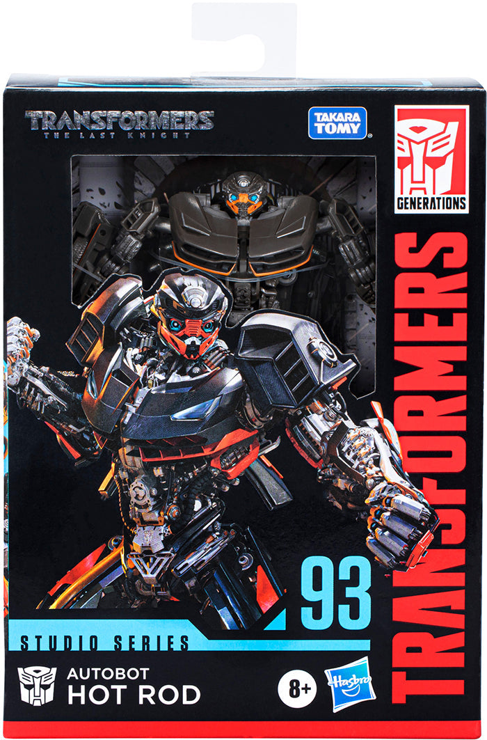 Transformers Studio Series 6 Inch Action Figure Deluxe Class (2022 Wave 4) - Hot Rod (Shelf Wear Packaging)