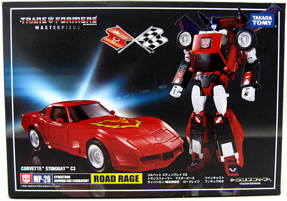 Transformers Takara 6 Inch Action Figure Masterpiece Series - Road Rage MP-26 (Sub-Standard Packaging)
